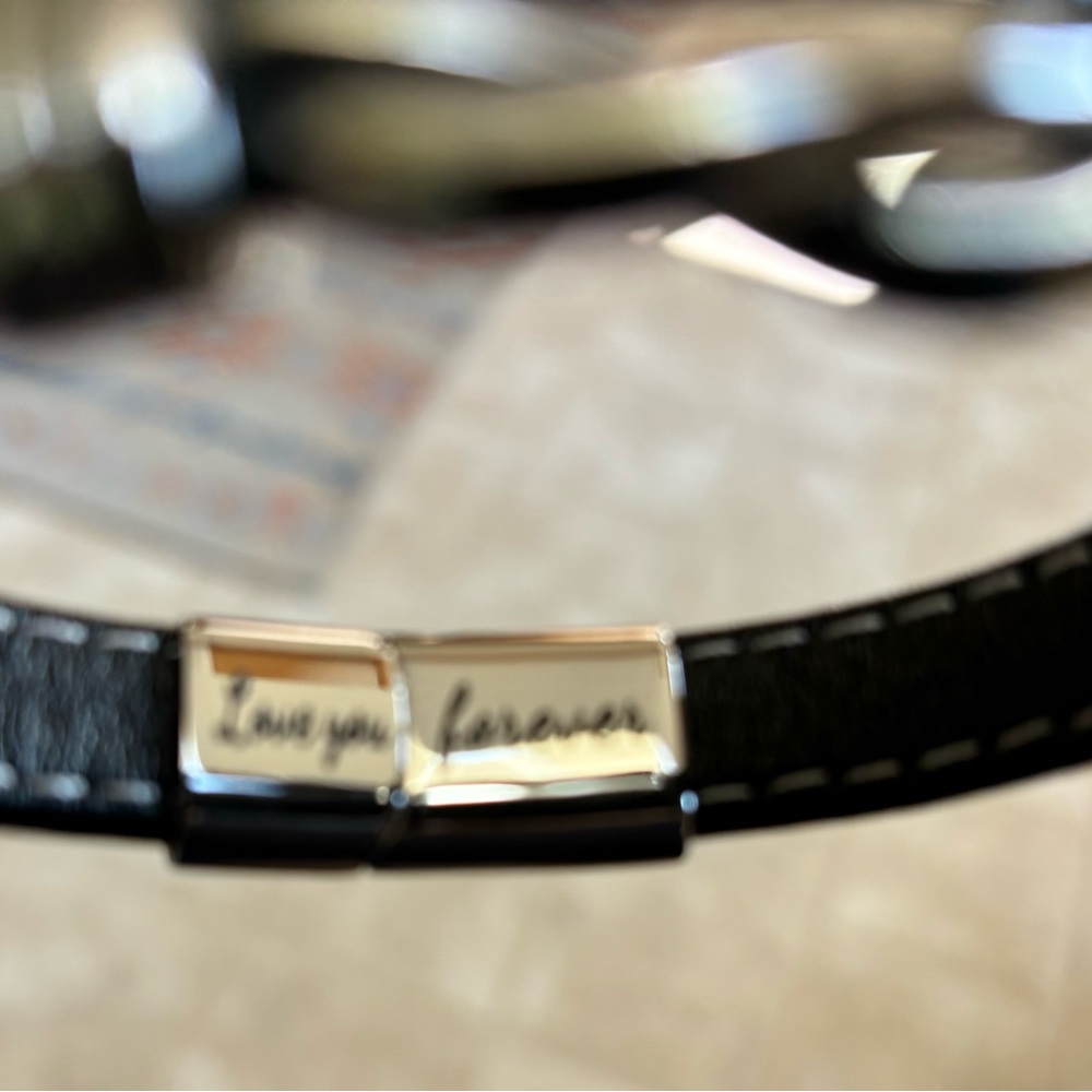 Joycuff Black
and Silver Brothers Bracelet - Picture 5 of 10